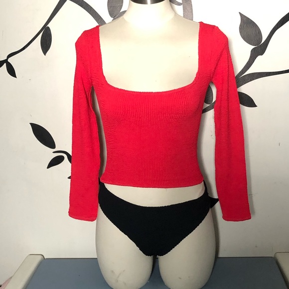 Hunza G Other - Hunza G Red Swimwear Top